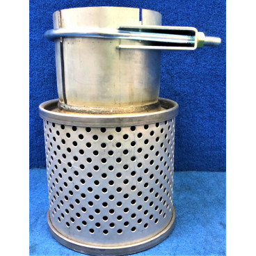Spark Arrestor c/w U-Clamp (Normal) ID: 4-1/8" / 4.125" / 105mm