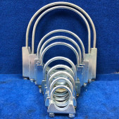 U-Clamp / U-Clip for 3" Pipe (Clamp Width:80mm)