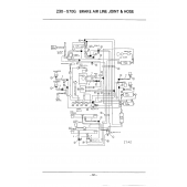 Number 1 on Catalogue Hyundai HC50E BRAKE AIR LINE JOINT & HOSE 3 » HOSE-AIR MH031227 L 620mm