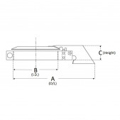 Exhaust Rain Cap/ Stack Cap (Galvanized Steel) 7" / 178mm